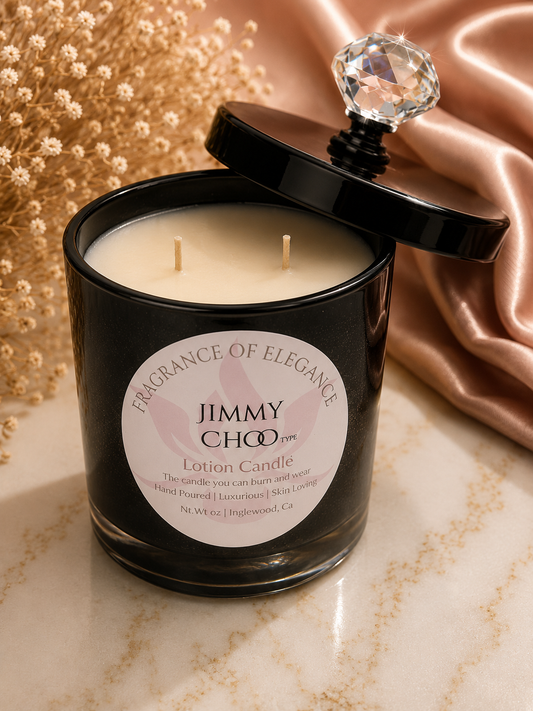 Midnight Orchid  Lotion Candle- Jimmy Choo Type