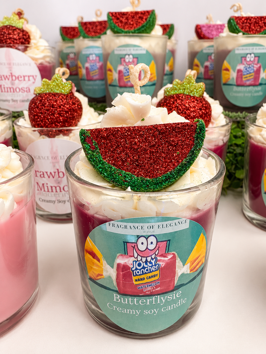 Jolly Rancher Watermelon Candle - Fragrance of Elegance
