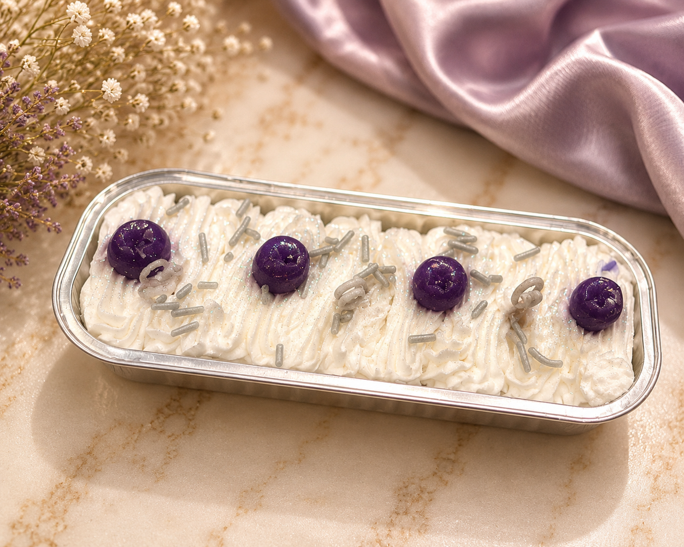 Blueberry Loaf Cake Candle