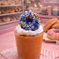 Coffee and Donuts Pastry Dessert Candle - Fragrance of Elegance