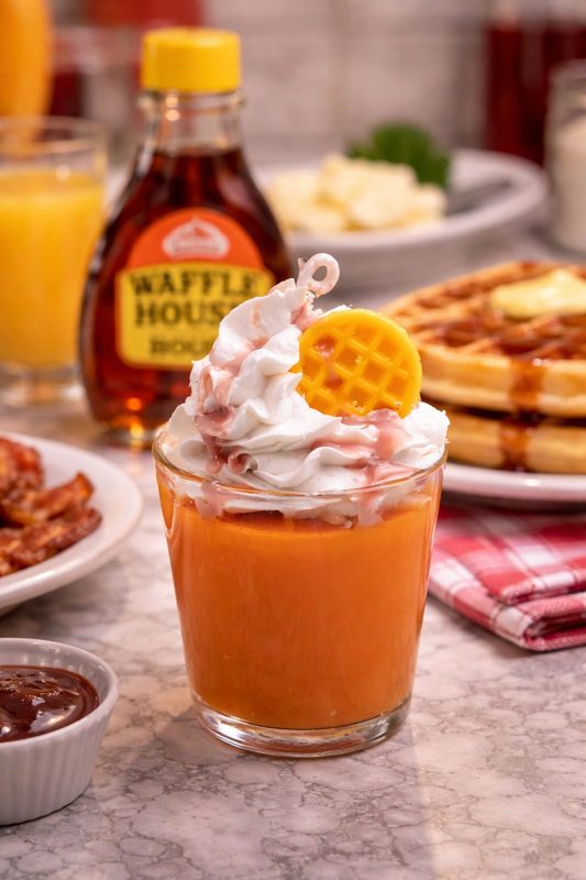 Waffle Syrup Pastry Dessert Candle inspired by the Waffle House - Fragrance of Elegance