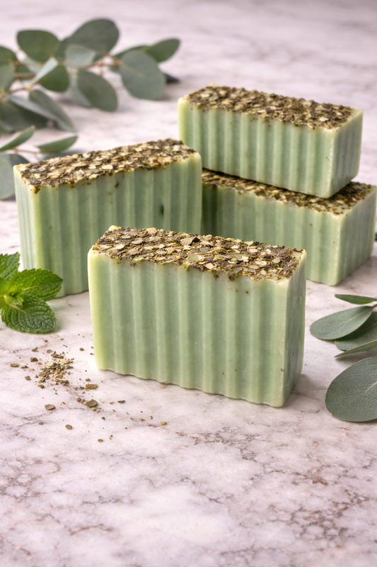 Soothing eucalyptus therapeutic Soap - Fragrance of Elegance