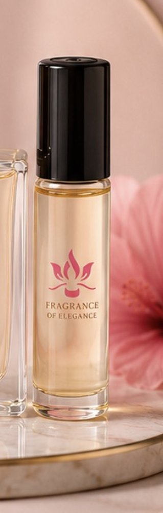 Custom scented body oil roll on
