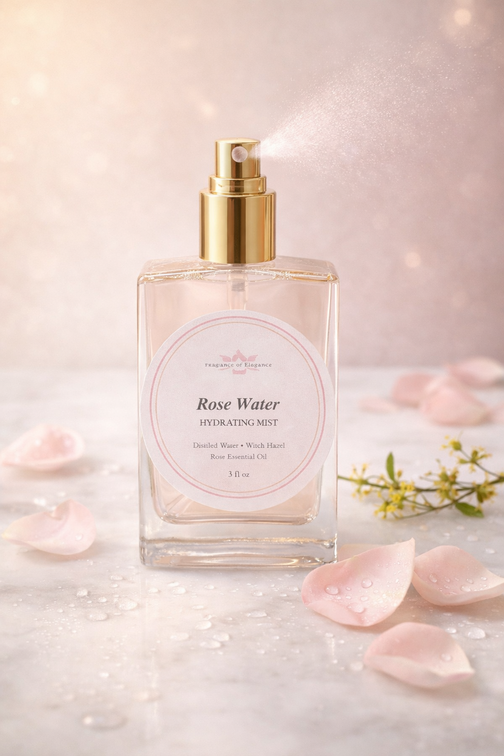 Rose Water spray - Fragrance of Elegance